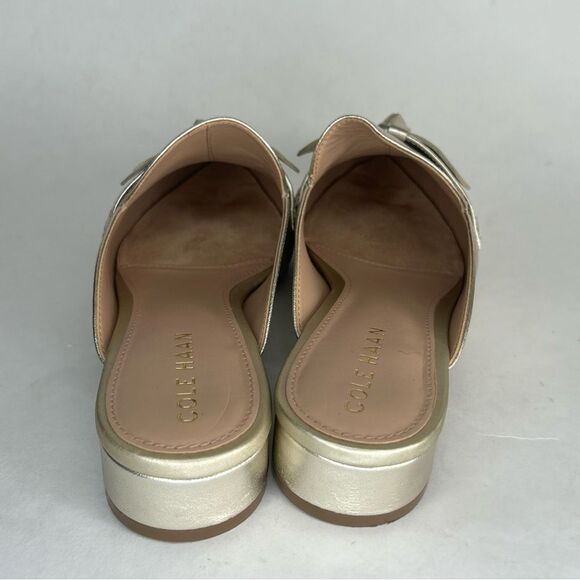Cole Haan Piper Mule Women’s 6B Metallic Closed Toe Shoes - Picture 5 of 9